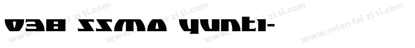 038 SSmo yunti字体转换